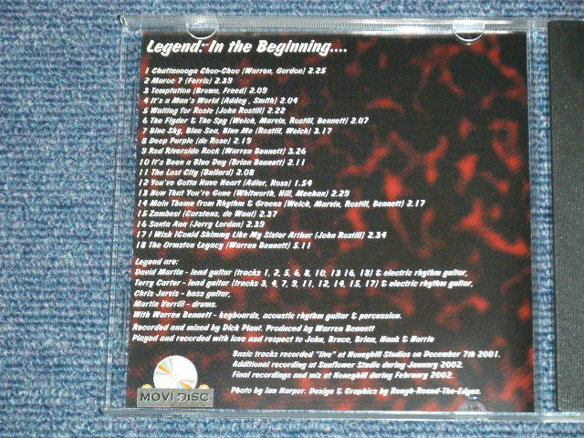 画像: LEGEND - IN THE BEGINNING ( MINT/MINT)  / 2001 NETHERLANDS HOLLAND ORIGINAL ORIGINAL Used  CD