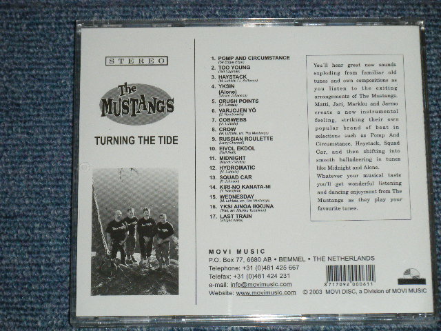 画像: THE MUSTANGS - TURNING THE TIDE ( MINT/MINT)   / 2003 NETHERLANDS ORIGINAL Used CD