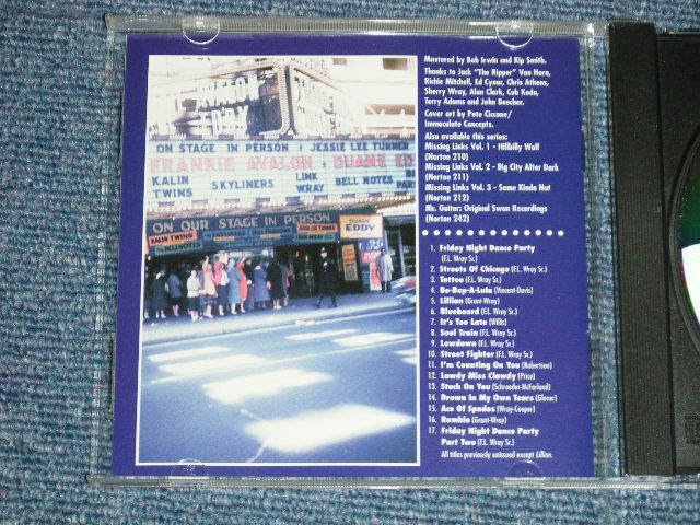 画像: LINK WRAY - STREETS OF CHICAGO : MISSING LINKS VOLUME 4 ( MINT/MINT)  /  1997 US AMERICA ORIGINAL Used CD