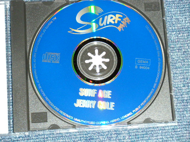 画像: JERRY COLE & HIS SPACEMEN - SURF AGE （NEW) / 1995 GERMAN ORIGINAL "BRAND NEW" CD