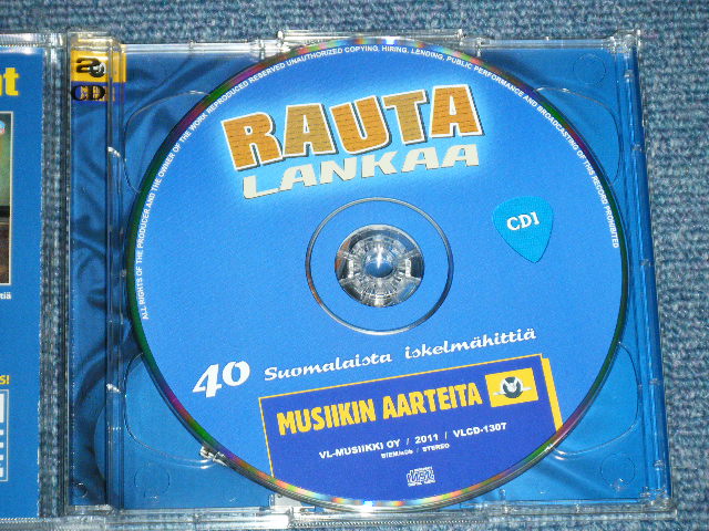 画像: V.A. OMNIBUS - RAUTALANKAA : 40 SOUMALAISTA ISKELMAHITTIA (MINT/MINT)  / 2011 EU  ORIGINAL Used 2-CD 