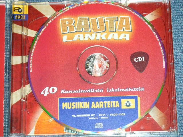 画像: V.A. OMNIBUS - RAUTALANKAA : 40 KANSAINVALISTA ISKELMAHITTIA (MINT/MINT)  / 2011 EU  ORIGINAL Used 2-CD 