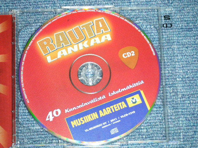 画像: V.A. OMNIBUS - RAUTALANKAA : 40 KANSAINVALISTA ISKELMAHITTIA (MINT/MINT)  / 2011 EU  ORIGINAL Used 2-CD 