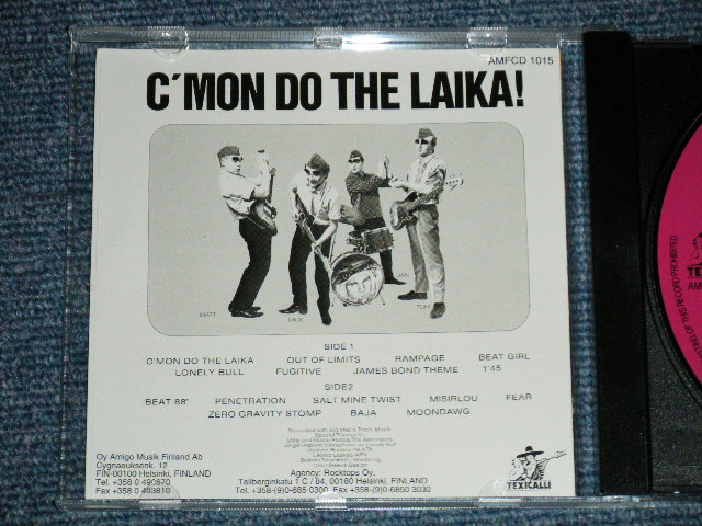 画像: LAIKA & THE COSMONAUTS -  C'MON DO THE LAIKA! (MINT/MINT)   / 1995 FINLAND ORIGINAL US  USED   CD