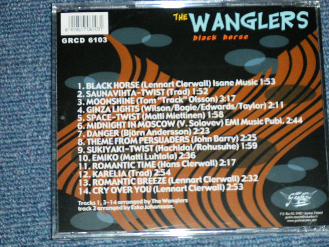 画像: The WANGLERS - BLACK HORSE -MINT/MINT)   / 2000 FINLAND ORIGINAL "BRAND NEW"  CD