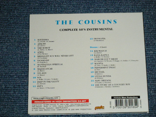 画像: THE COUSINS - COMPLETE 60's RECORDINGS  / 2002 FRENCH DIGI-PACK Used  CD