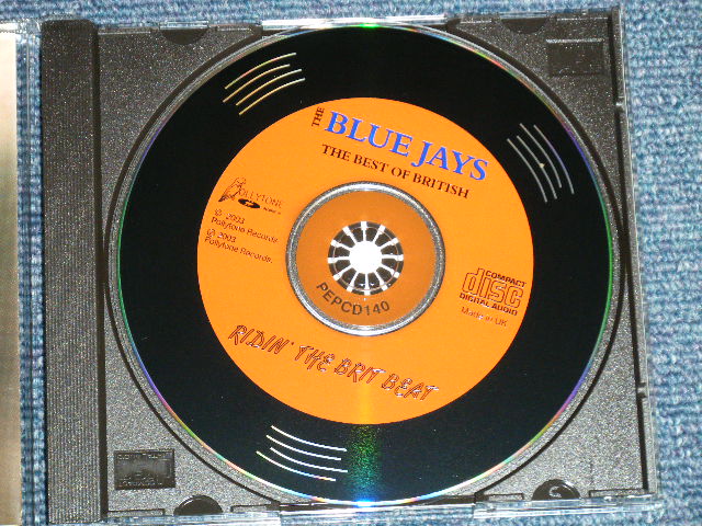 画像: THE BLUE JAYS -  RIDIN' THE BRIT BEAT (MINT-/MINT)  /  2003 UK EGLAND ORIGINAL Used  CD