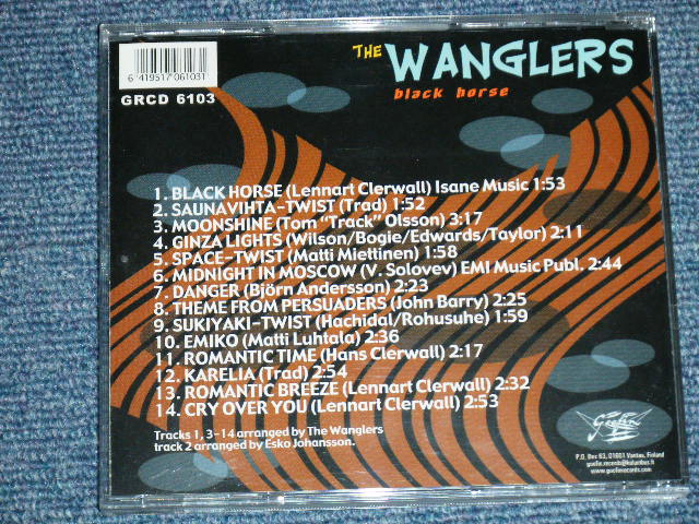 画像: The WANGLERS - BLACK HORSE -MINT/MINT)   / 2000 FINLAND ORIGINAL US  USED   CD