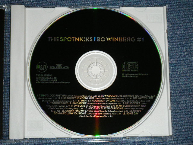 画像: THE SPOTNICKS / BO WINBERG  -#1 (NEW)   / 1992 GERMAN GERMANY "BRAND NEW" CD