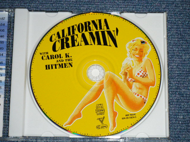 画像: CAROL K. and The HITMEN  - CALIFORNIA CREAMIN' WITH ( MINT-/MINT)   / 1996 GERMAN GERMANY ORIGINAL Used CD