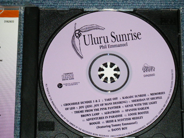画像: PHIL EMMANUEL - ULERU SUNRISE   ( MINT-/MINT)   / AUSTRALIA  ORIGINAL Used CD