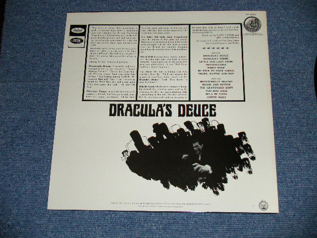 画像: The GHOULS - DRACULA'S DEUCE : GARY USHER Works  ( Ex+++/MINT- )  / 1980's AUSTRALIA Used LP 