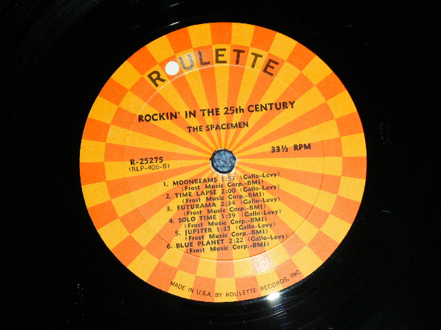 画像: THE SPACEMEN - ROCKIN' IN THE 25th CENTURY  (Ex++/Ex+++ Looks:Ex++ ) / 1964 US AMERICA ORIGINAL MONO Used  LP