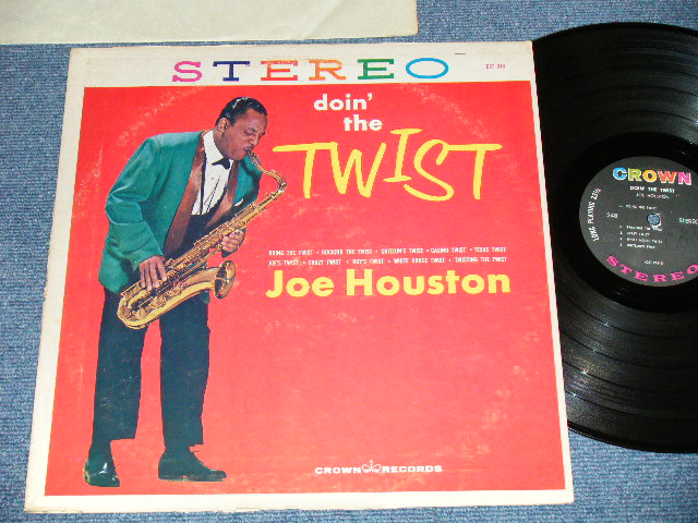 画像1: JOE HOUSTON - DOIN' THE TWIST ( Ex.Ex++)  / 1962  US AMERICA ORIGINAL STEREO  Used LP 