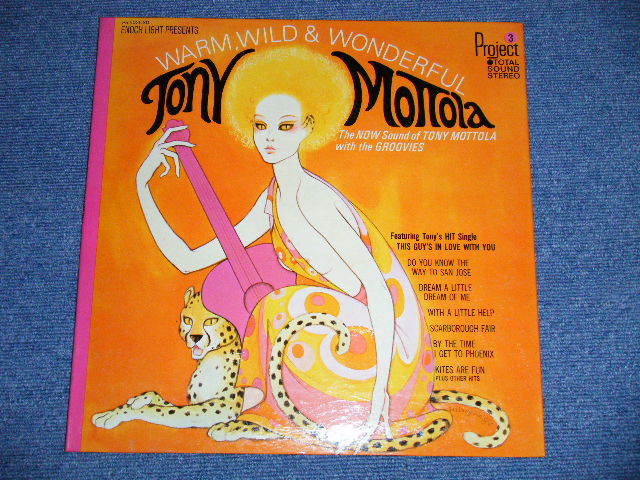 画像: TONY MOTTOLA - WARM,WILD & WONDERFUL ( Ex++/Ex+++) / 1968 US AMERICA ORIGINAL Used LP
