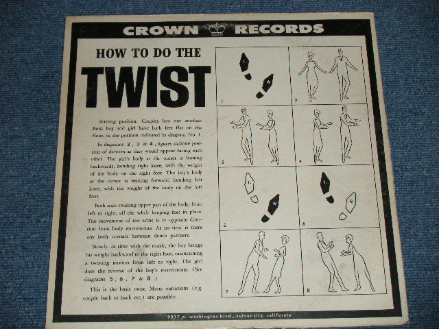 画像: JOE HOUSTON - DOIN' THE TWIST ( Ex.Ex++)  / 1962  US AMERICA ORIGINAL STEREO  Used LP 