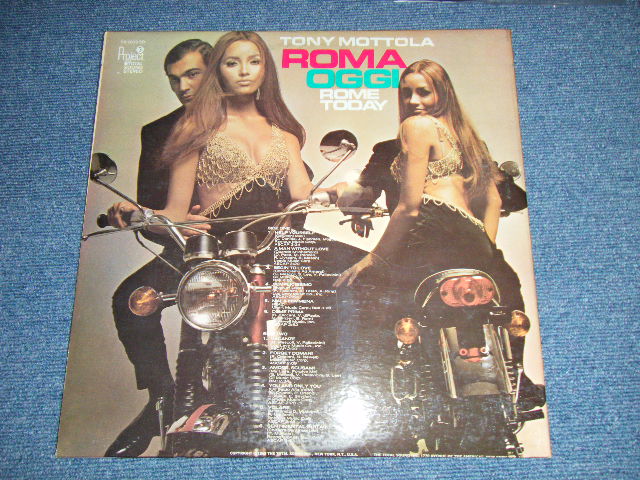 画像: TONY MOTTOLA - ROMA OGG!,ROME TODAY ( Ex++/Ex+++) / 1969 US AMERICA ORIGINAL Used LP