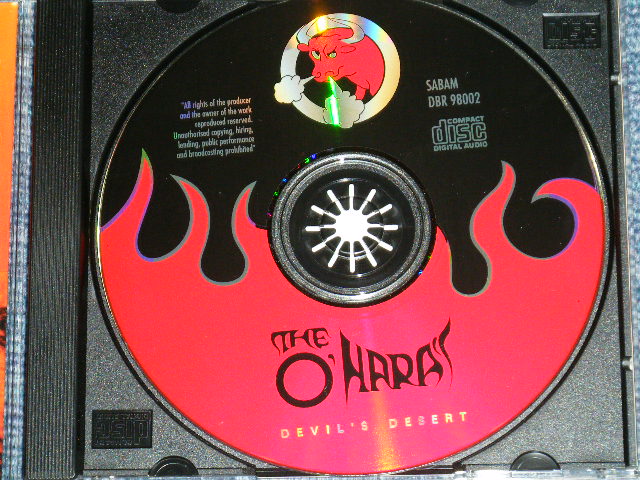 画像: The O'HARA'S   O'HARAS- DEVIL'S DESERT ( MINT-/MINT )  1998  BELGIUM ORIGINAL Used  CD 