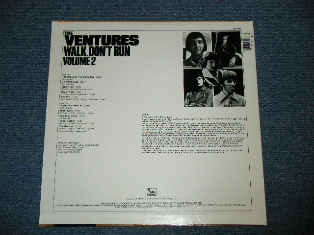 画像: THE VENTURES - WALK DON'T RUN VOL.2 ( Ex++/Ex+++  / 1982 US AMERICA REISSUE "10 TRACKS Version"  Used   LP 