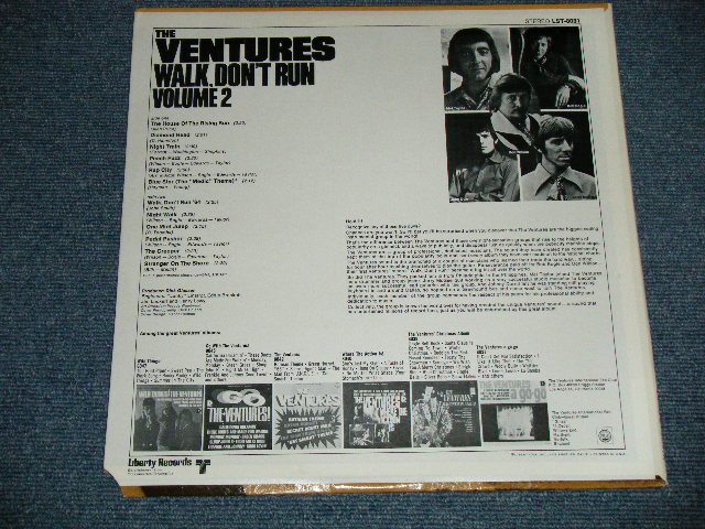 画像: THE VENTURES - WALK DON'T RUN VOL.2 (MINT-/MINT) (Matrix #A)BST 8031-1/B)BST 8031-2) / 1970 Version US AMERICA REISSUE "DIFFEREN T COVER" Used LP 