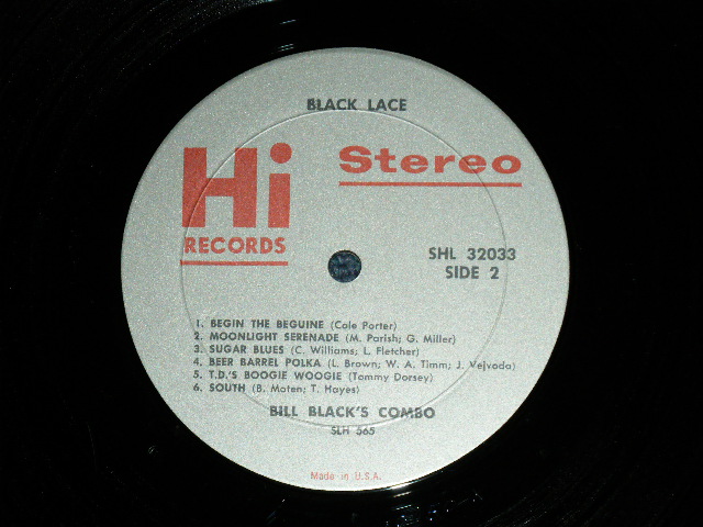 画像: BILL BLACK'S COMBO ( MEMPHIS SOUND Soulful ROCKIN' INST) -  BLACK RACE  ( Ex++/Ex+++ ) / 1966 US AMERICA ORIGINAL STEREO Used LP 