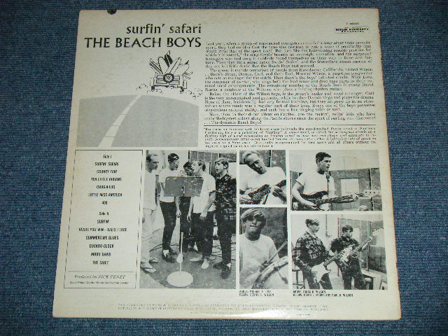 画像: The BEACH BOYS - SURFIN' SAFARI ( Matrxi #  3/D4 )( Ex+/Ex+++ Looks; Ex++ ) / 1962 US AMERICA ORIGINAL MONO Used LP