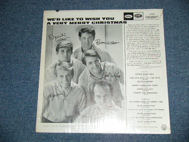 画像: The BEACH BOYS - CHRISTMAS ALBUM ( Matrix # H-3 / J-4 ) ( MINT-/Ex++ ) / 1964 US AMERICA ORIGINAL MONO Used LP