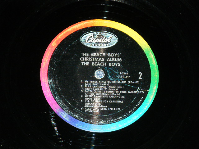画像: The BEACH BOYS - CHRISTMAS ALBUM ( Matrix # H-3 / J-4 ) ( MINT-/Ex++ ) / 1964 US AMERICA ORIGINAL MONO Used LP