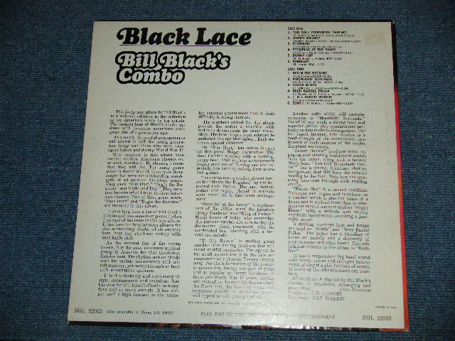 画像: BILL BLACK'S COMBO ( MEMPHIS SOUND Soulful ROCKIN' INST) -  BLACK RACE  ( Ex++/Ex+++ ) / 1966 US AMERICA ORIGINAL STEREO Used LP 