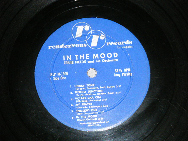 画像: ERNIE FIELDS and His ORCHESTRA - IN THE MOOD  ( Ex/Ex+) / 1960 US AMERICA ORIGINAL MONO Used  Used LP 