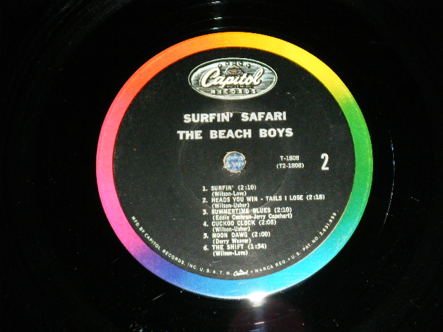 画像: The BEACH BOYS - SURFIN' SAFARI ( Matrxi #  P3#2 /P1#24 )( Ex++/Ex++ Looks; Ex+++ ) / 1962 US AMERICA ORIGINAL MONO Used LP