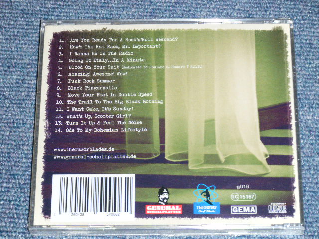 画像: The RAZORBLADES - SNAP SHOTS FROM THE UNDERGROUND ( SEALED  ) / 2013 GERMAN ORIGINAL "BRAND NEW SEALED"  CD 
