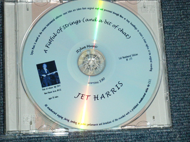 画像: JET HARRIS (Ex: The SHADOWS) - A FISTFUL FIST FULL OF STRINGS /  2014 EU  Brand New CD-R 