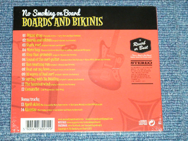 画像: NO SMOKING ON BOARD  - BOARDS AND BIKINIS  / 2012 "BRAND NEW SEALED"  CD