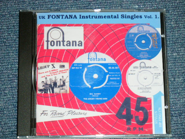 画像1: V.A. OMNIBUS -  UK FONTANA INSTRUMENTALS SINGLE VOL.1  /  2014 EU  Brand New CD-R 