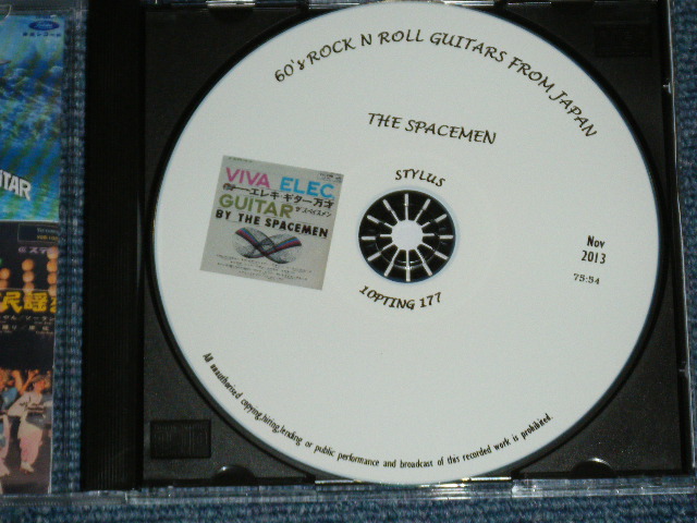 画像: The SPACEMEN ( Japanese 60's INSTRO.) - 60's ROCK 'N ROLL GUITARS From JAPAN /  2013 EU  Brand New CD-R 