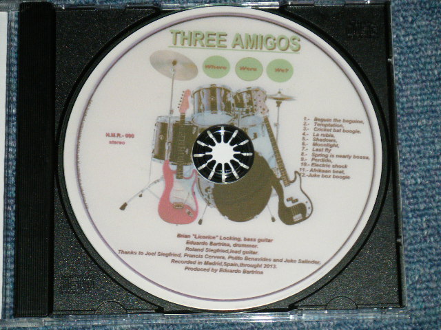 画像: THREE AMIGOS - WHERE WERE WE? / 2012 SPAIN    Brand New CD-R 