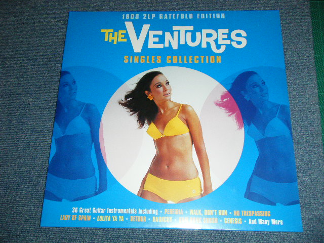 画像1: The VENTURES - SINGLES COLECTION  (SEALED)  / 2013 EUROPE "BRAND NEW SEALED"  2-LP's 