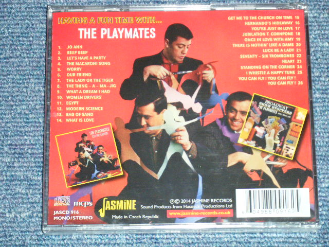 画像: The PLAYMATES - HAVING A FUN TIME WITH ... (SEALED) / 2014 CZHECH REPUBLICK  "BRAND NEW Sealed" CD 