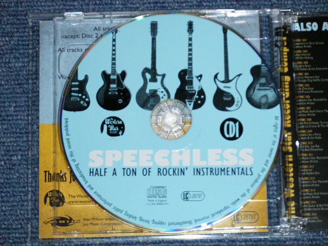 画像: V.A. OMNIBUS - SPEECHLESS : HALF A TON OF ROCK INSTRUMENTALS  ( NEW )  / 2014 UK ENGLAND   ORIGINAL "BRAND NEW" 2-CD's set 