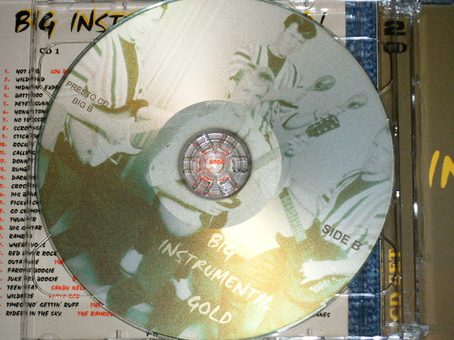 画像: V.A. OMNIBUS  - BIG INSTRUMENTAL GOLD! : 60GREAT ROCKIN' INSTRUMENTAL TRACKS ( NEW)  /  2014 EUROPE   "Brand New"  2-CD-R 