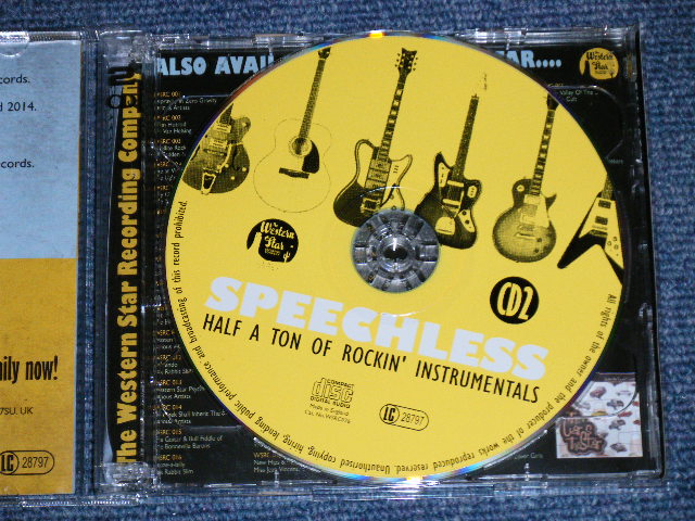 画像: V.A. OMNIBUS - SPEECHLESS : HALF A TON OF ROCK INSTRUMENTALS  ( NEW )  / 2014 UK ENGLAND   ORIGINAL "BRAND NEW" 2-CD's set 