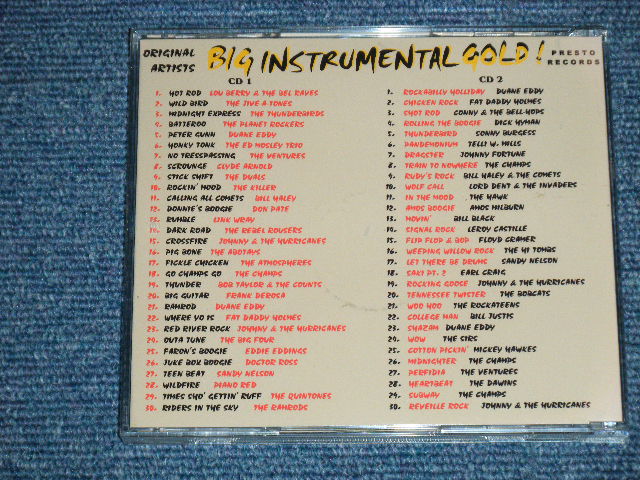 画像: V.A. OMNIBUS  - BIG INSTRUMENTAL GOLD! : 60GREAT ROCKIN' INSTRUMENTAL TRACKS ( NEW)  /  2014 EUROPE   "Brand New"  2-CD-R 