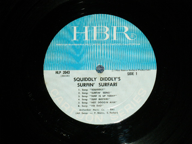 画像: SQUIDDLY DIDDLY -  SQUIDDLY DIDDLY'S SURFIN' SURFARI  (Ex+/Ex++) / 1966 US AMERICA ORIGINAL  MONO   Used  LP