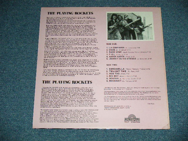 画像: The PLAYING ROCKTS - ONCE WITH THE PLAYING ROCKTS ( Ex+++/MINT- ) / 1970's  BELGIUM ORIGINAL Used LP