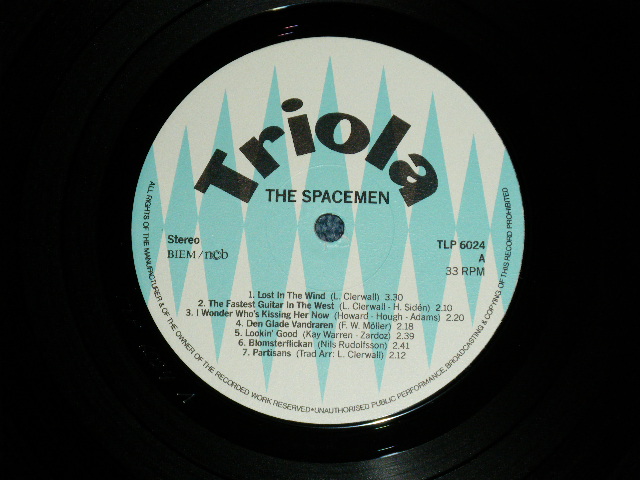 画像: THE SPACEMEN (SWEDISH INST)  - LOST IN THE WIND  ( Ex+++/MINT ) / 1988/89 SWEDEN ORIGINAL Used LP 