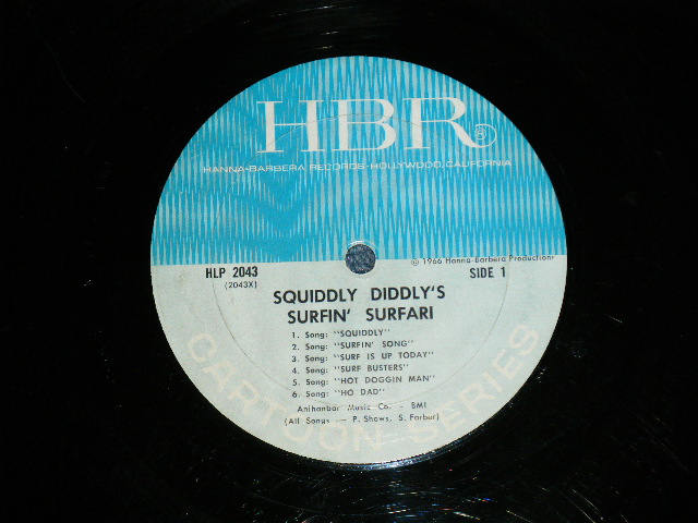 画像: SQUIDDLY DIDDLY -  SQUIDDLY DIDDLY'S SURFIN' SURFARI  ( Ex++/Ex+ Looks:Ex  : Edge Split ) / 1966 US AMERICA ORIGINAL  MONO   Used  LP