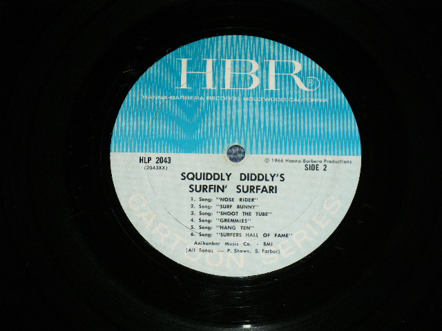 画像: SQUIDDLY DIDDLY -  SQUIDDLY DIDDLY'S SURFIN' SURFARI  ( Ex++/Ex+ Looks:Ex  : Edge Split ) / 1966 US AMERICA ORIGINAL  MONO   Used  LP