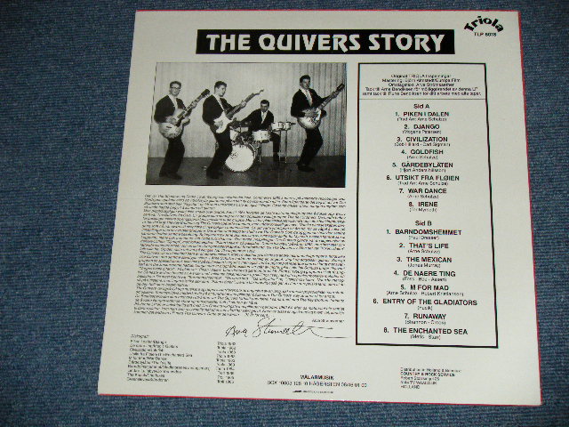 画像: The QUIVERS (60's GERMAN INST) - The QUIVERS  ( NEW ) / 1980's? SWEDEN  ORIGINAL "BRAND NEW"  LP 