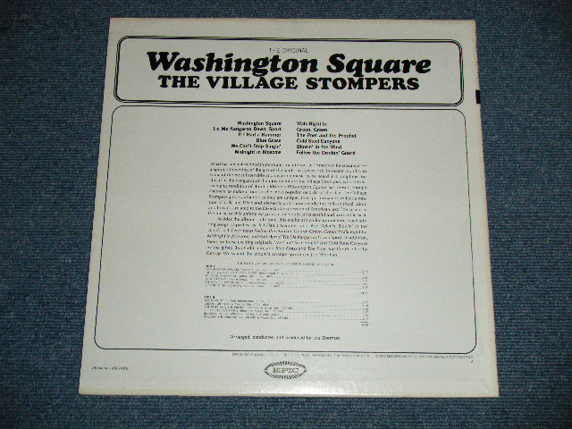 画像: The VILLAGE STOMPERS - WASHINGTON SQUARE ( Ex++/Ex++ ) / 1963 US AMERICA ORIGINAL MONO Used LP 